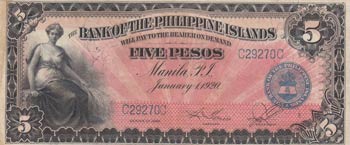 Philippines, 5 Pesos ... 