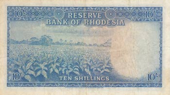 Rhodesia, 10 Shillings, 1964, XF, p24g
