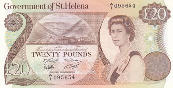 Saint Helena, 20 Pounds, ... 