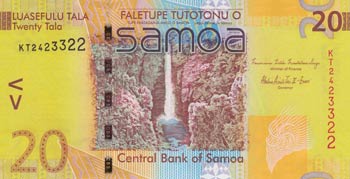 Samoa, 20 Tala, 2012, ... 