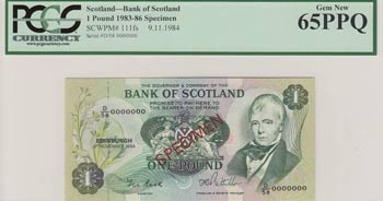 Scotland, 1 pound, 1984, ... 
