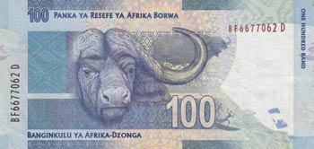 South Afrika Republic, 100 Rand, 2012, VF, ... 