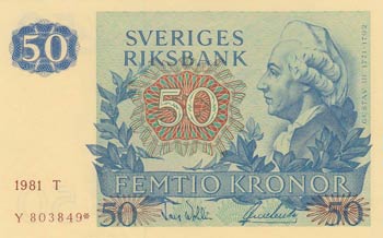 Sweden, 50 Kronor, 1981, ... 
