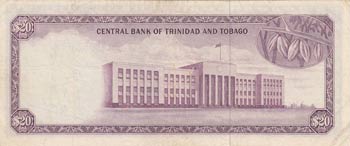 Trinidad And tobago, 20 Dollars, 1964,  XF ... 