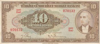Turkey, 50 Lira, 1948, ... 
