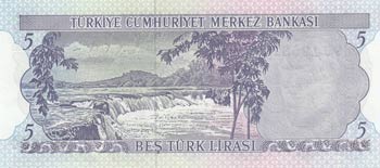 Turkey, 5 Lira, 1976, UNC, p185, J90
