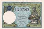 Madagascar, 10 Francs, ... 