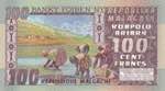 Madagascar, 100 Francs=20 Ariary, 1974/1975, ... 