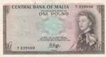 Malta, 1 Pound, 1967, ... 