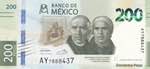 Mexico, 200 Pesos, 2019, UNC, pNew