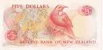 New Zealand, 5 Dollars, 1989/1992, XF, p171c