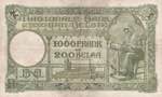 Belgium, 1.000 Francs=200 Belgas, 1931, VF, ... 