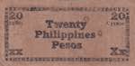 Philippines, 20 Pesos, 1944, FINE, pS680