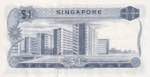 Singapore, 1 Dollar, 1967/1972, UNC(-), p1d
