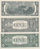 United States of America, 1-1-2 Dollars, ... 