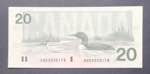 Canada, 20 Dollars, 1991, UNC(-), p97c