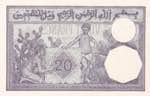 Algeria, 20 Francs, 1928, UNC(-), p78b