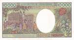 Central African Republic, 10.000 Francs, ... 