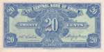 China, 2 Chiao=20 Cents, 1940, UNC(-), p227a