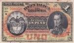 Colombia, 1 Peso, 1895, ... 