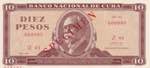 Cuba, 10 Pesos, 1971, ... 