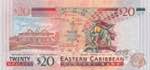 East Caribbean States, 20 Dollars, 2008, ... 