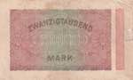 Germany, 20.000 Mark, 1923, VF(+), p85b