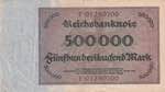 Germany, 500.000 Mark, 1923, XF(-), p88a
