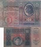 Austria, 10-100 Kronen, ... 