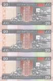 Hong Kong, 20 Dollars, 1995, UNC, p201b