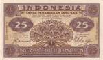 Indonesia, 25 Sen, 1947, ... 