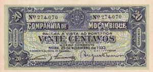 Mozambique, 20 Centavos, ... 
