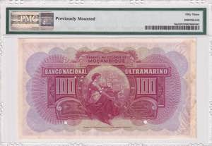 Mozambique, 100 Escudos, 1938, AUNC, p76s, ... 