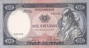 Mozambique, 1.000 ... 