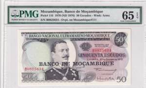 Mozambique, 50 Escudos, ... 