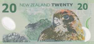 New Zealand, 20 Dollars, 2013, UNC, p187c