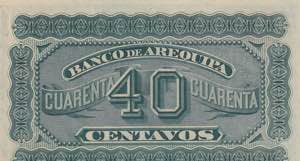 Peru, 40 Centavos, 18XX, UNC, pS116