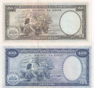Portuguese Guinea, 50-100 Escudos, 1971, ... 
