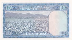 Rhodesia, 10 Shillings, 1968, AUNC, p27b