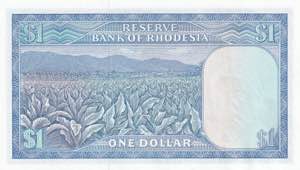 Rhodesia, 1 Dollar, 1978, UNC(-), p34c