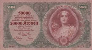 Austria, 50.000 Kronen, ... 
