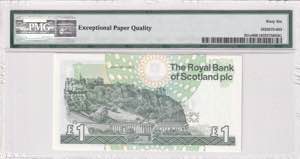 Scotland, 1 Pound, 2000/2001, UNC, p351e