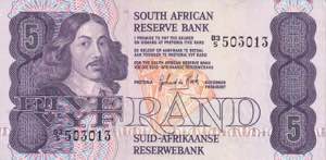 South Africa, 5 Rand, ... 