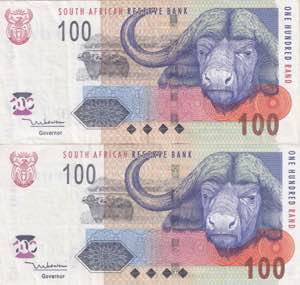 South Africa, 100 Rand, ... 