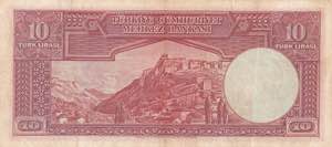 Turkey, 10 Lira, 1938, XF, p128, 2.Emission