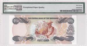 Bahamas, 1/2 Dollar, 1984, UNC, p42a