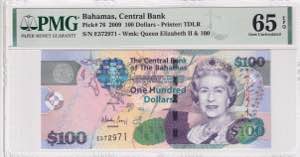 Bahamas, 100 Dollars, ... 