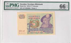 Sweden, 5 Kronor, ... 