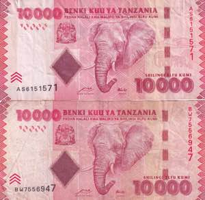 Tanzania, 10.000 ... 