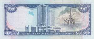 Trinidad & Tobago, 100 Dollars, 2002, AUNC, ... 